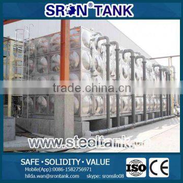 ISO CE Certified Cube Water Tank With 3000 Storage Cases Under Well Use Till Now