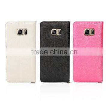 2016 New Fashion Hand-crafted Stand Wallet pu Case With Cosmetic Mirror Stand Wallet Case for Samsung Galaxy Note 7 photo-6