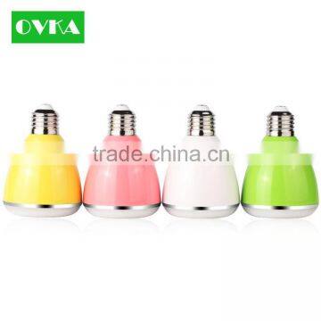 Hot Sale! Wireless Bluetooth LED Bulb With Speaker RGB Smart Phone Controllable E27/ B22 for Smart Home photo-3