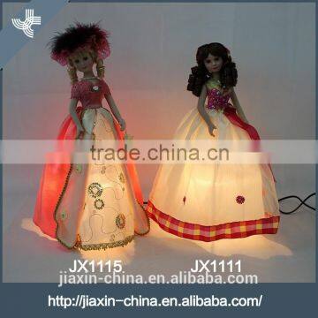 Nice Princess Doll Cheap Decorative Ceramic Table Lamp