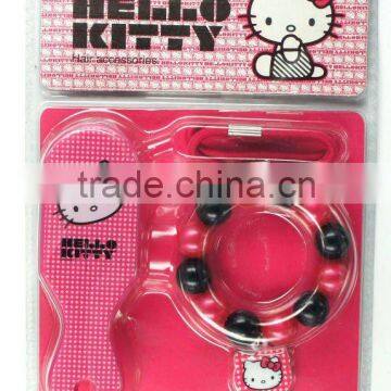 4 PCS FASHION HAIR ACCESSORY SET HELLO KITTY