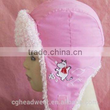 China manufacture wholesale fur hat/ russian style fur hat/ raccoon fur hat