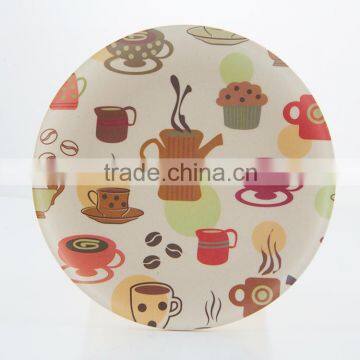 Food grade China supplier Healthy ovenable pizza plates