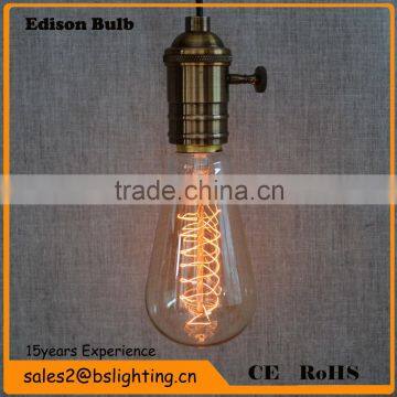 ST64 E27 110V 220V Vintage Edison Bulb Incandescent Light Bulbs