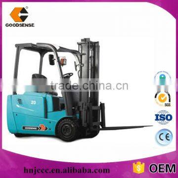 china wholesale electric trucks for sale 2ton 2 ton GOODSENSE electric forklift with made in china battery charger