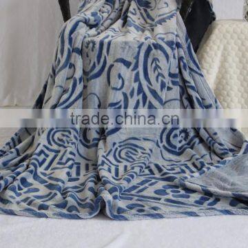 China Blanket Factory Ultra Super Soft Velvet Throw All Sizes With Cutting Polyester Flannel Fleece Plush Luxury BLANKET photo-2