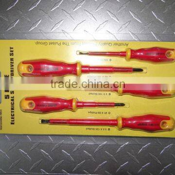 5 Piece Screwdriver Set With blister Packing