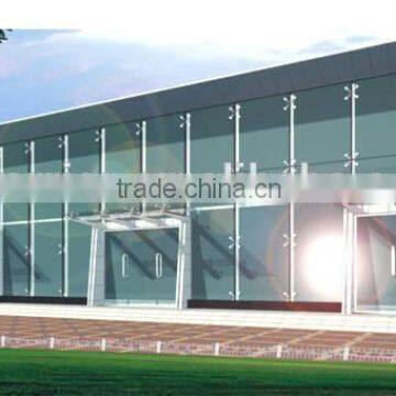 Spider Glass Curtain Wall With Strong Supporting photo-3