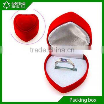 Beautiful heart shaped ring box