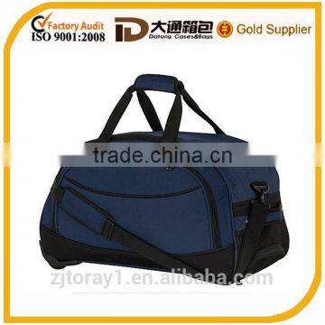 China polyester cheap travel bag with torlly bag on wheels