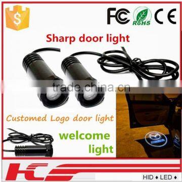 led car logo door light/custom ghost shadow door light led/car door logo projector lights