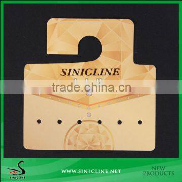 Sinicline custom printed earring cards