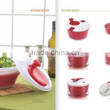 As Seen on TV Plastic Manual Vegetable and Fruit Tools Salad Spinner 4.2L With SS Blade photo-6
