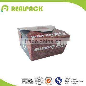 Brown Kraft Fast Food Box Fast Food Container photo-2