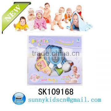 Mini plastic baby rattle toy for baby rattles sets for kids