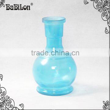 Soulton Glass wholesale Bohemian Hookah Vase Large Clear Vase shiha hookah glass bottle