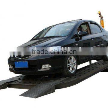 10 ton pulling car bench, tilting car repair bench