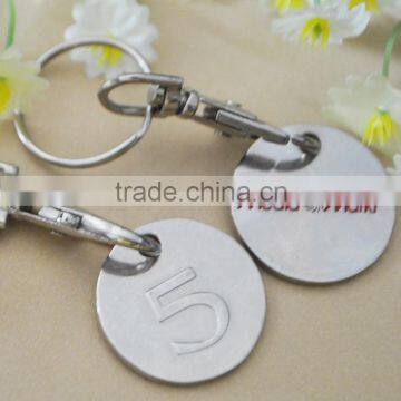 Metal Commemorative coin holder keychain