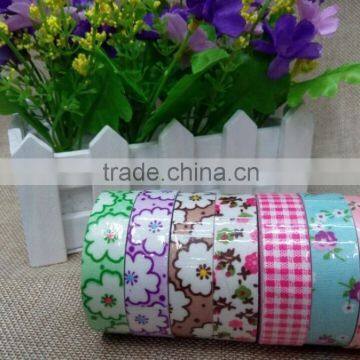 Small Broken Flower Cloth Tape Cotton Wide Adhesive Plaster to Stick a Diary DIY Photo Album Accessories Decorative Stickers photo-6