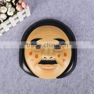 custom PVC plastic face mask hard plastic mask 3D blister mask