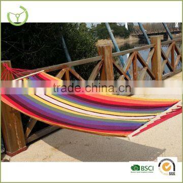 XY-CH-15025 Fabric Hammock with wood bar