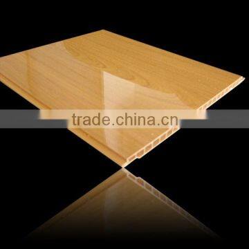 PVC Colored Suspended Ceiling Tiles Wooden Wall Paneling