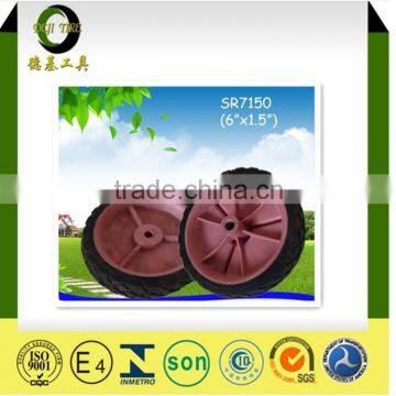 Solid-SR2504 8''X 2.50-4 SUPER Quality Cheaper Price ANY Colour Europe Panama Market PU Wheels photo-6