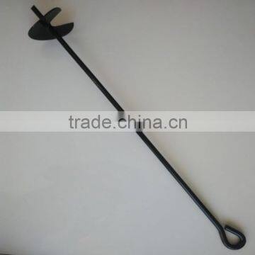 powder coated fence ground anchor