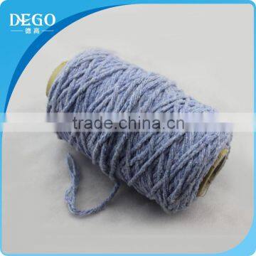 ne0.5s open end recycled blended dyed cotton mop yarn sale