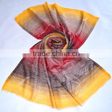 top quality 120 count Kashmiri wool shawl