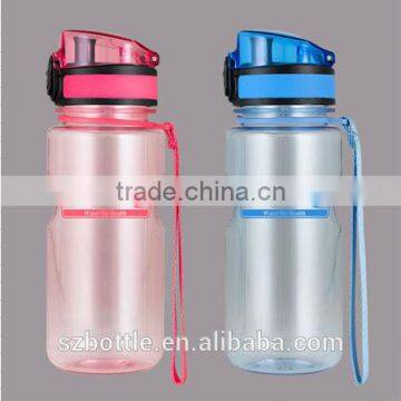 new design food grade clear tritan water bottle 400ml/14oz