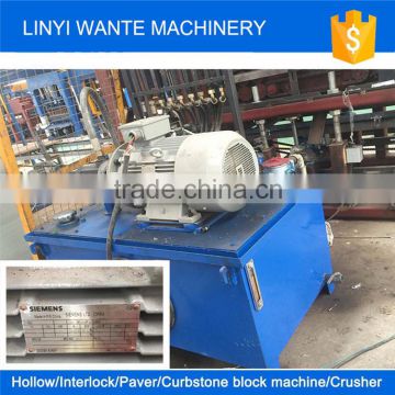 WANTE BRAND QMY10-15 fully automatic concrete block making machine from China