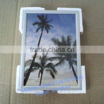 bulk wholesale brushed silver plated aluminum photo picture frame