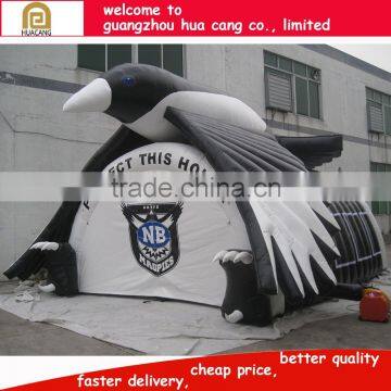 Cool bird shape party trade inflatable tent