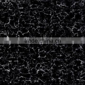 Black and White Pulati tile polished porcelain ceramic tile flooring 600*600mm