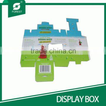 SMALL SIZE NEW STYLE CORRUGATED DISPLAY BOXES FOR PACKING DOODIE BAGS WITH PANTONE COLORS photo-6