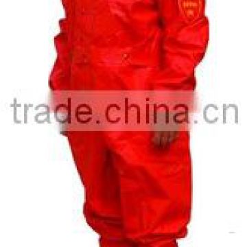 non-gas tight cheaper chemical protective suit with boot, gloves CCS certificate