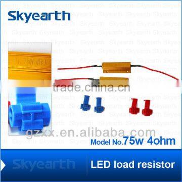 led resistance/ led load resistance for turn signal lamp 75w 4ohm