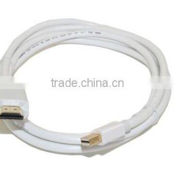 (10FT) Mini DisplayPort HDMI adapter cable (MiniDP/mDP/ThunderBolt Port cable)