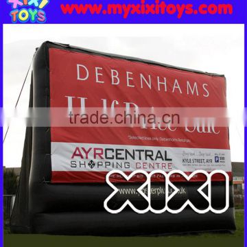 Outdoor airtight inflatable billboard for event,advertising air billboard stand