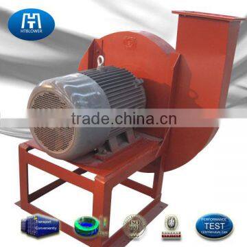 High pressure power plant flue gas exhaust fan