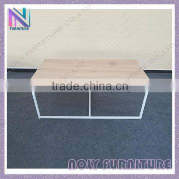 Langfang Furniture Factory Metal Legs Coffee Table Set photo-4