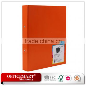 printed ring binder mechanism folder