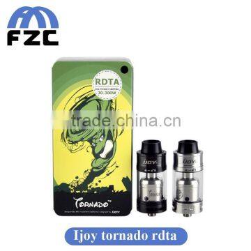 Wholesale new products 100% Original Ijoy Tornado RDTA 300watt High atomizer with 5ML Two Post Deck in 2016