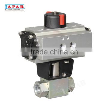 LAPAR Pneumatic High-pressure Ball Valve