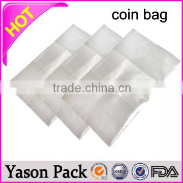 Yasoncashew nuts packaging material coin bag with zipresealable coin bag