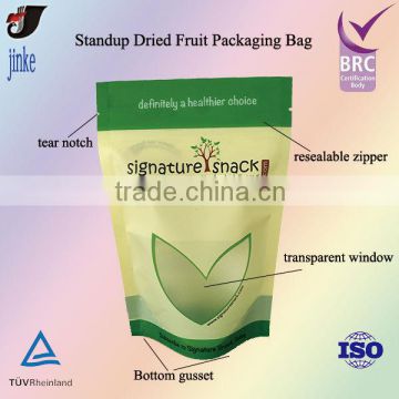 Standup Dried Fruit Packaging Bag