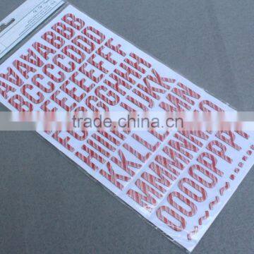 DIY 3D Scrapbook Adhesive Layered Chipboard Sticker for Kids