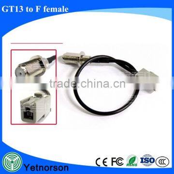 RF Pigtail Cable F female to GT13 RG174 Pigtail cable 20cm