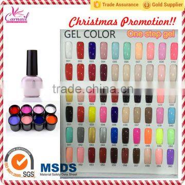 2015 Christmas Promotion!! Big Discount on Gel Nail Varnish, the Popular One step Gel Polish and Nail Gel